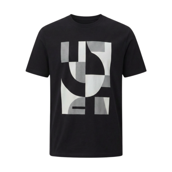 Custom cotton t-shirt ZS082 crew neck streetwear tee front view