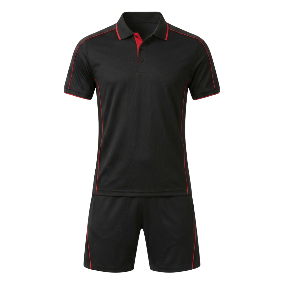Custom racquet sports set ZS051 for tennis, paddle and pickleball sportswear brands front view