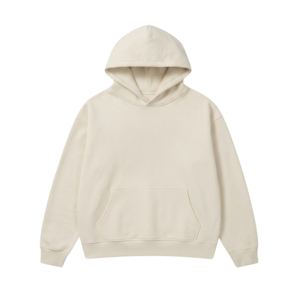 Custom hoodie ZS102 cotton fleece streetwear pullover front view