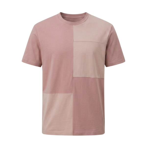 Custom cotton t-shirt ZS087 crew neck streetwear tee front view